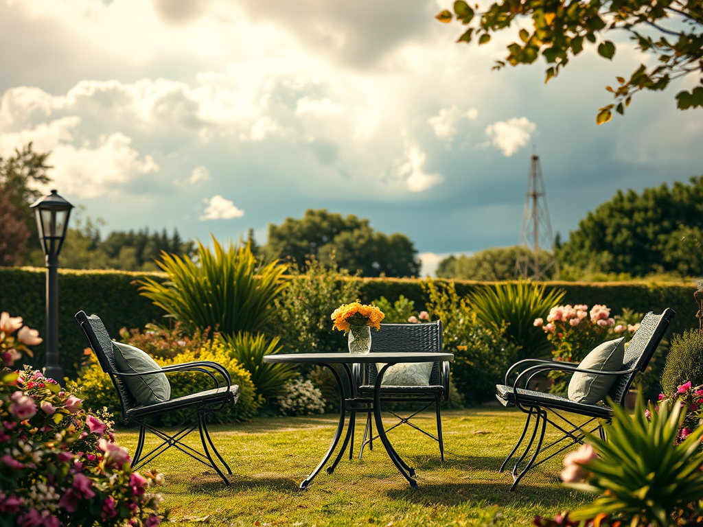 So schützen Sie Ihre Gartenmöbel: Versicherung gegen Sturmschäden effektiv nutzen