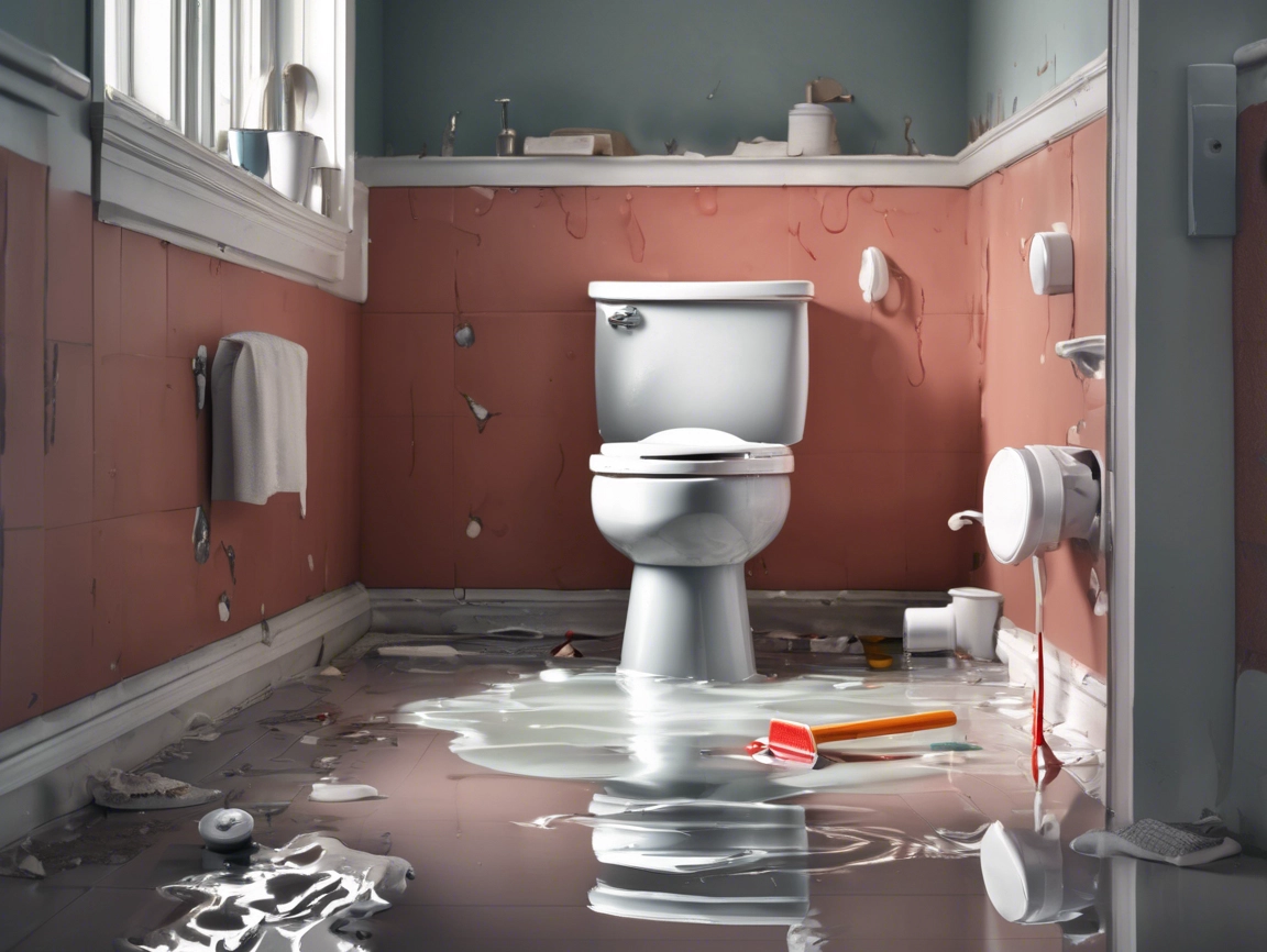 Toilette undicht – So schützt Ihre Versicherung vor Wasserschäden