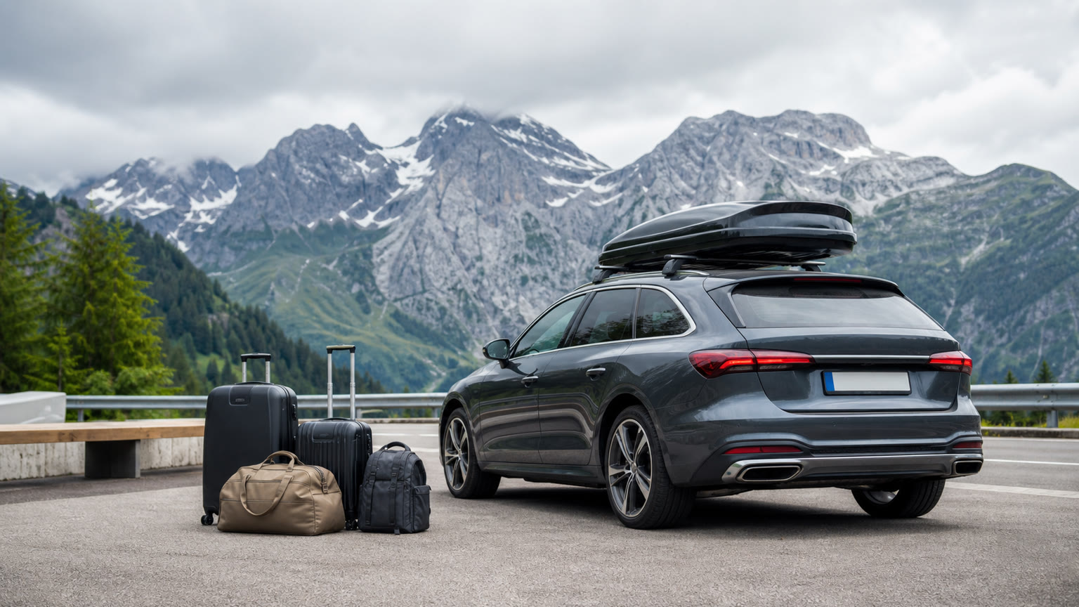 Dachbox löst sich auf der Autobahn: Welche Versicherung zahlt in Österreich?