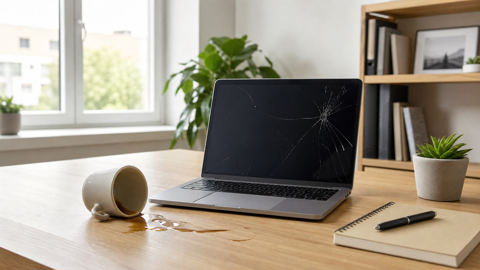 Dienstlaptop im Homeoffice beschädigt: Zahlt die Haftpflicht in Österreich?