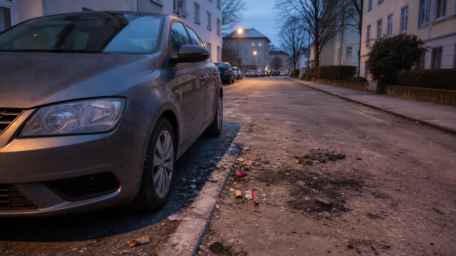 Feuerwerk beschädigt Auto oder Fassade: Welche Versicherung zahlt in Österreich?