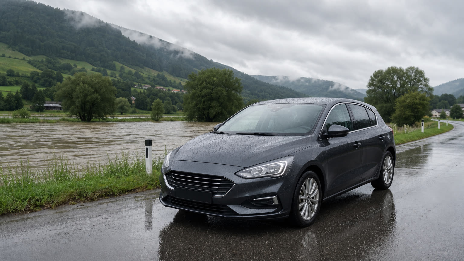 Auto im Hochwasser: Welche Versicherung zahlt in Österreich?