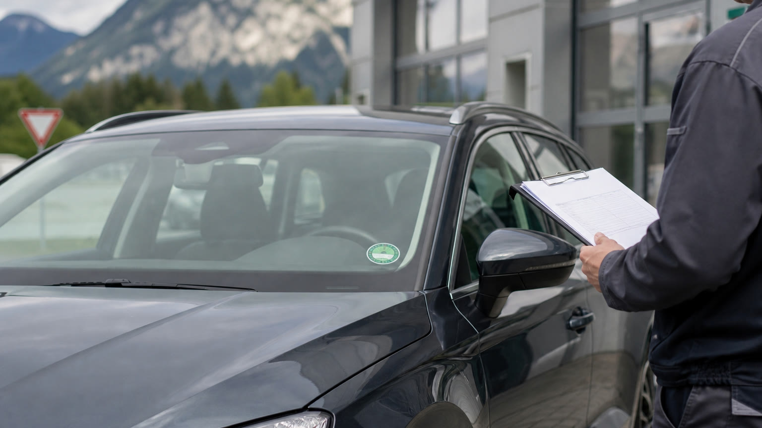 Pickerl abgelaufen: Welche Versicherung zahlt bei Unfall in Österreich?