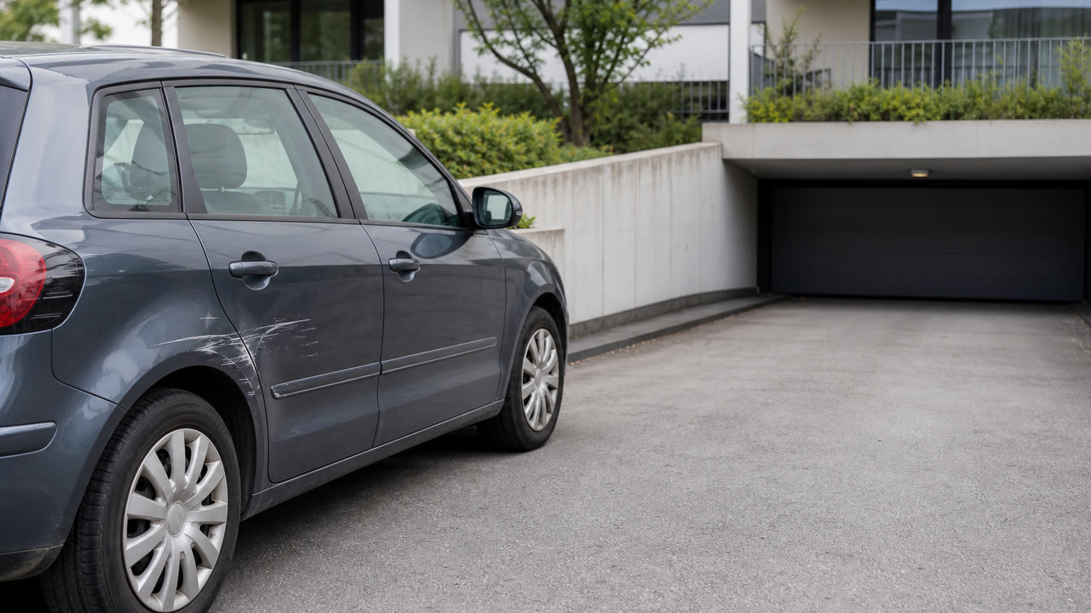 Tiefgaragentor beschädigt Auto: Welche Versicherung zahlt in Österreich?