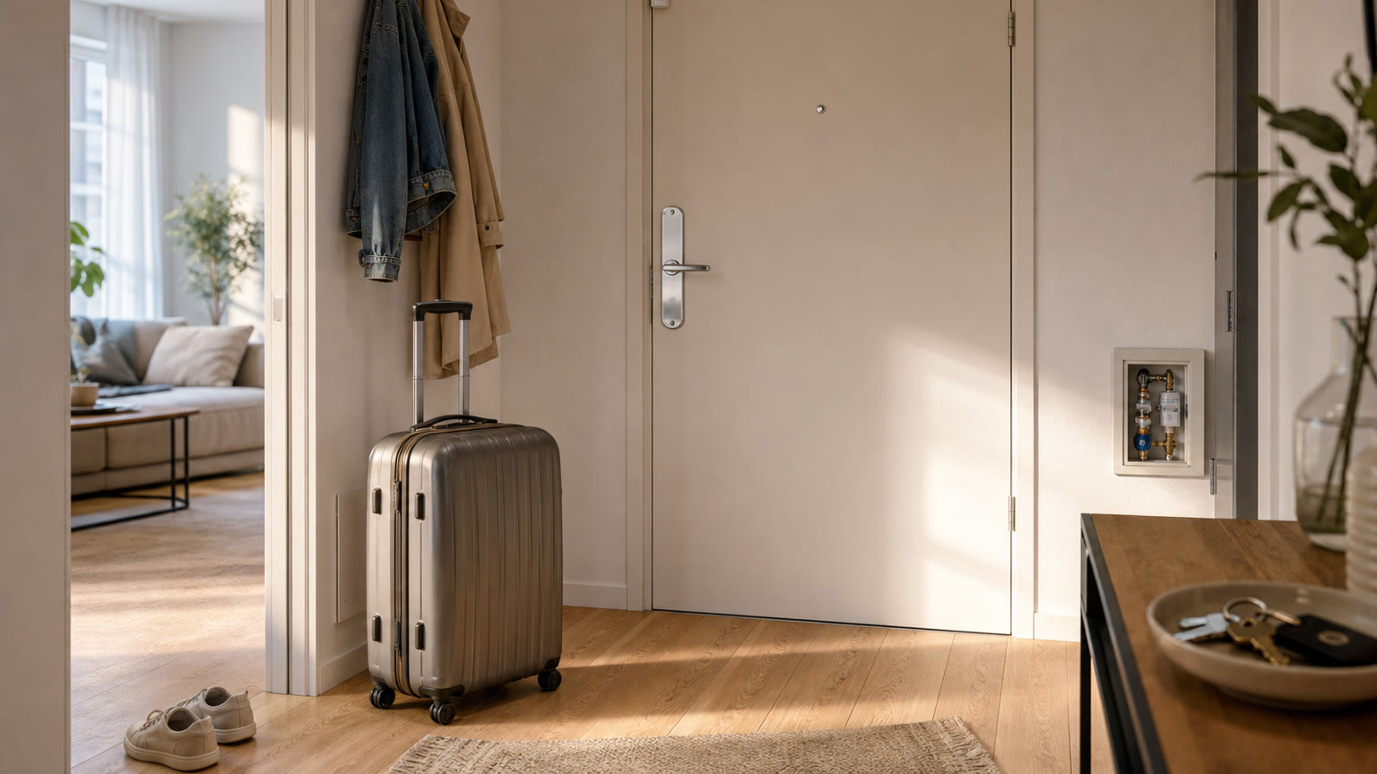 Wohnung im Urlaub leer: Welche Versicherung zahlt bei Einbruch oder Wasserschaden in Österreich?