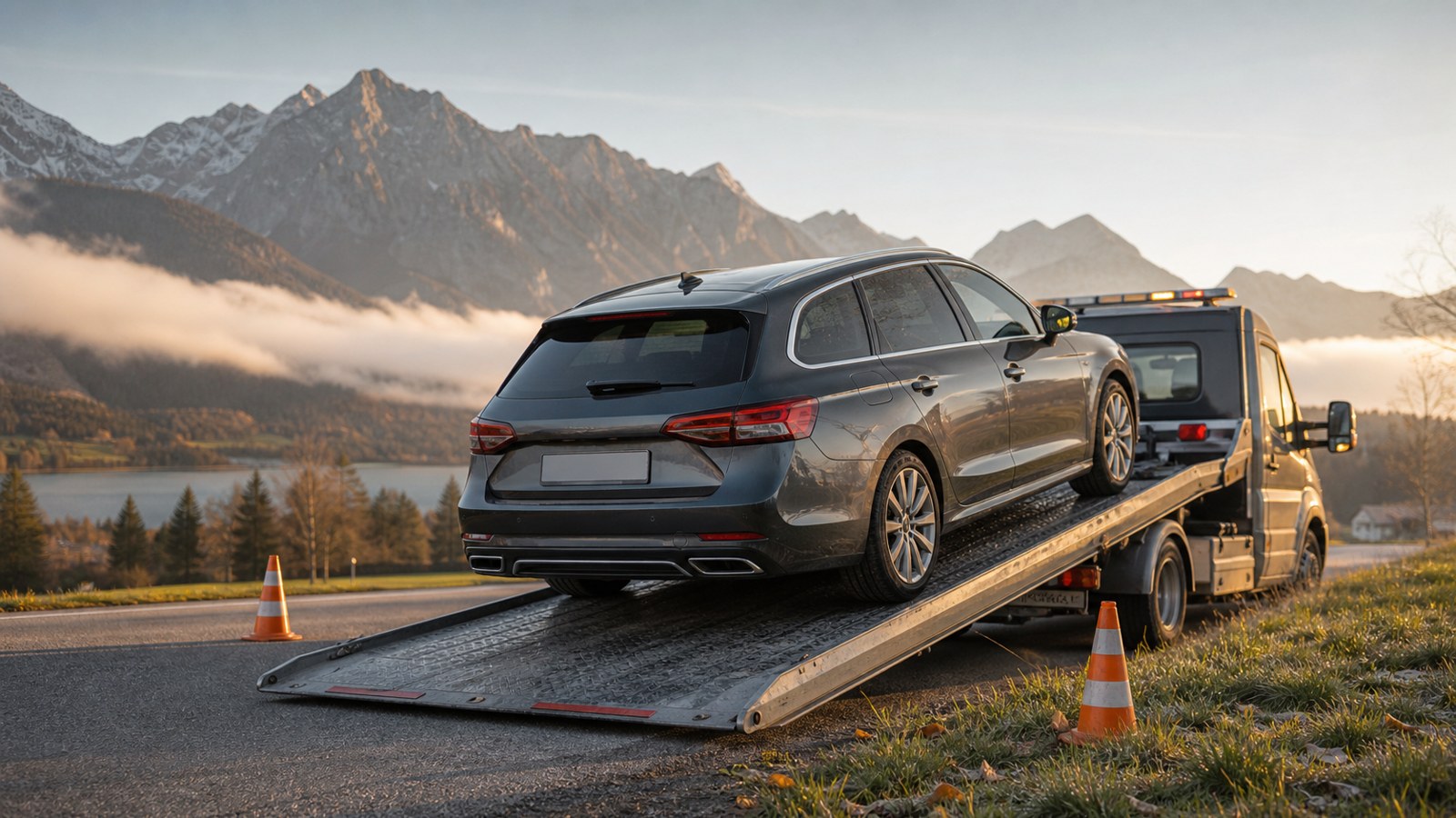 Auto beim Abschleppen beschädigt: Welche Versicherung zahlt in Österreich?