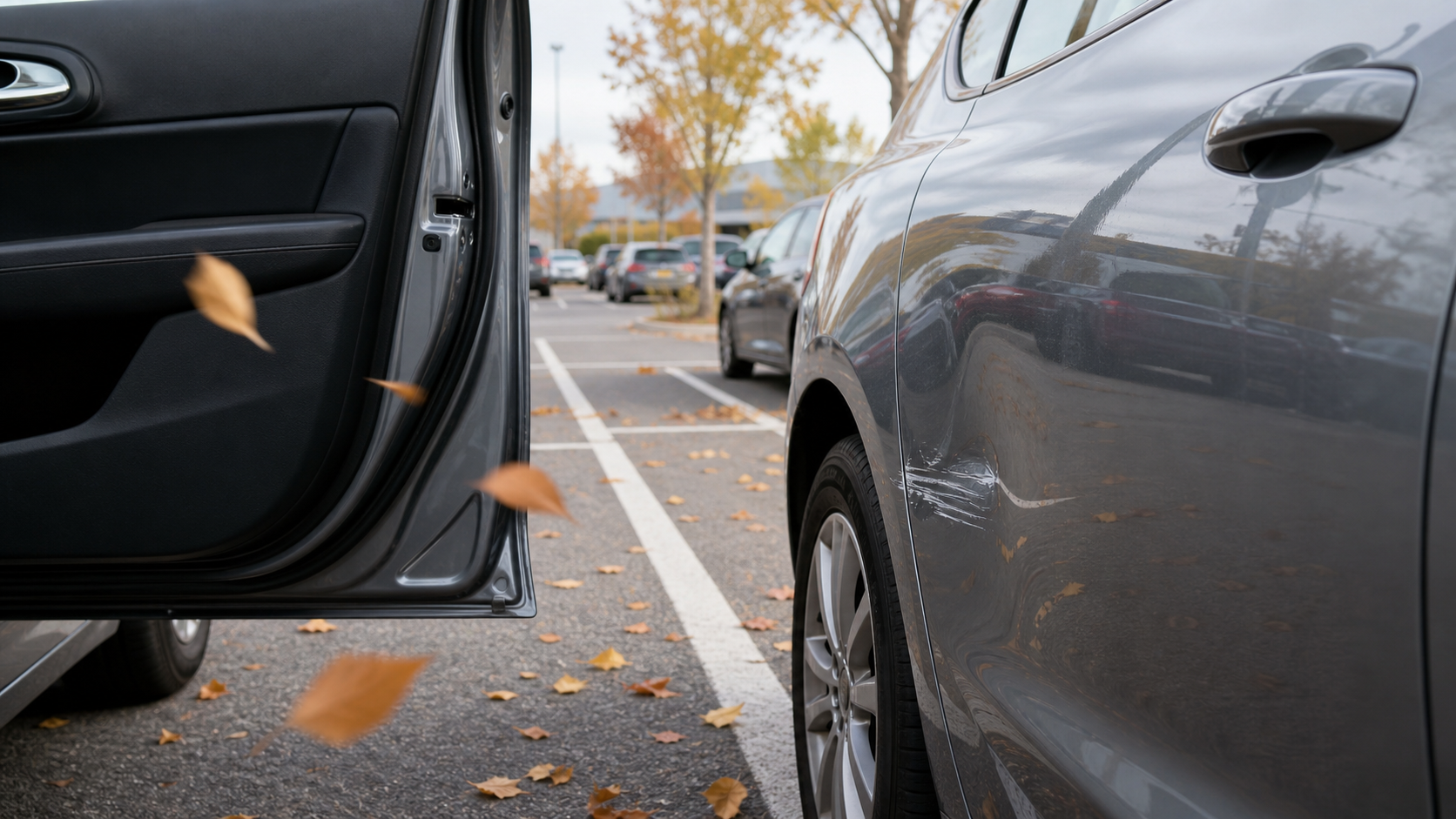 Autotür vom Wind gegen anderes Auto geschlagen: Welche Versicherung zahlt in Österreich?