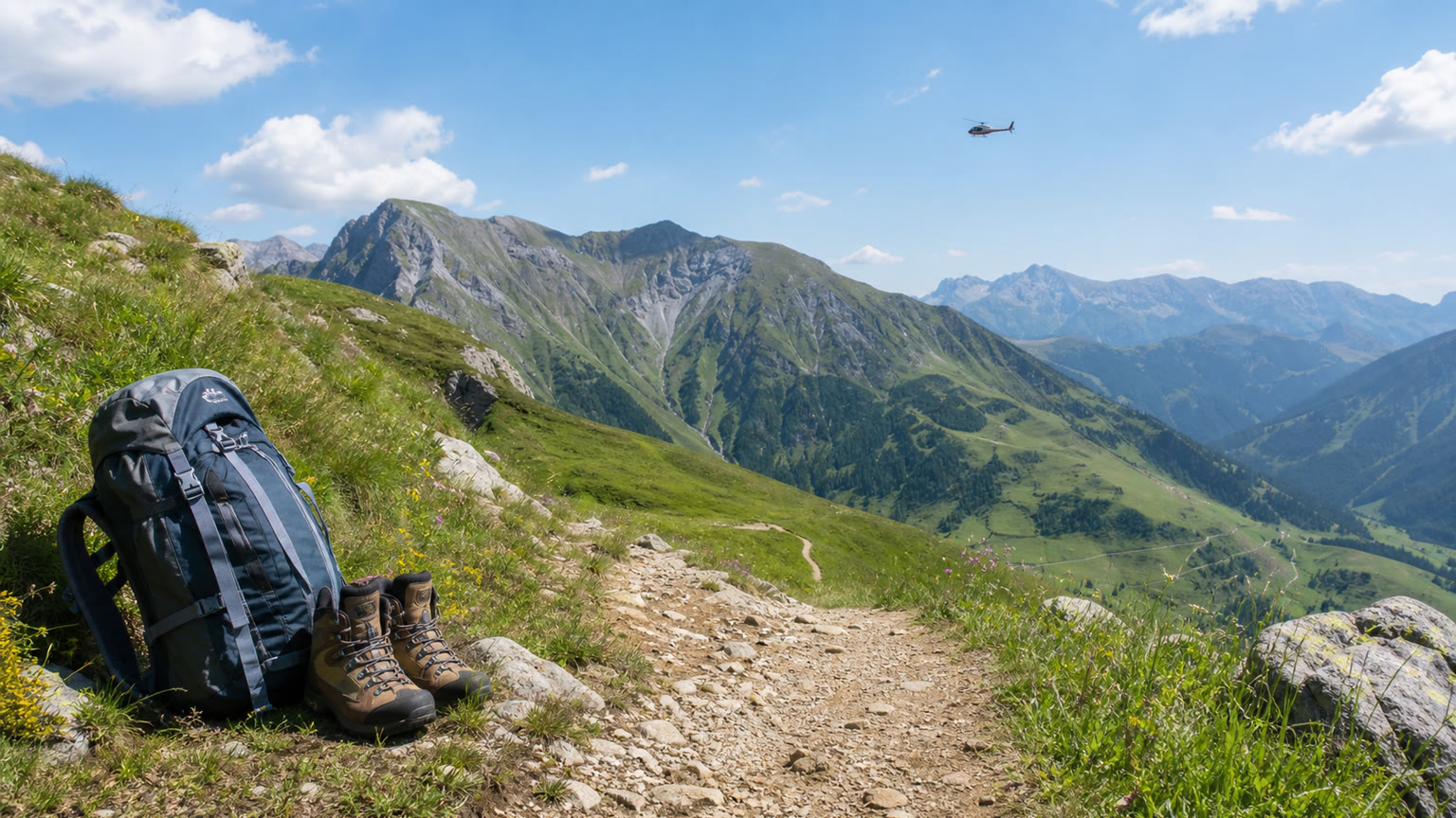 Bergungskosten beim Wandern im Urlaub: Welche Versicherung zahlt in Österreich?