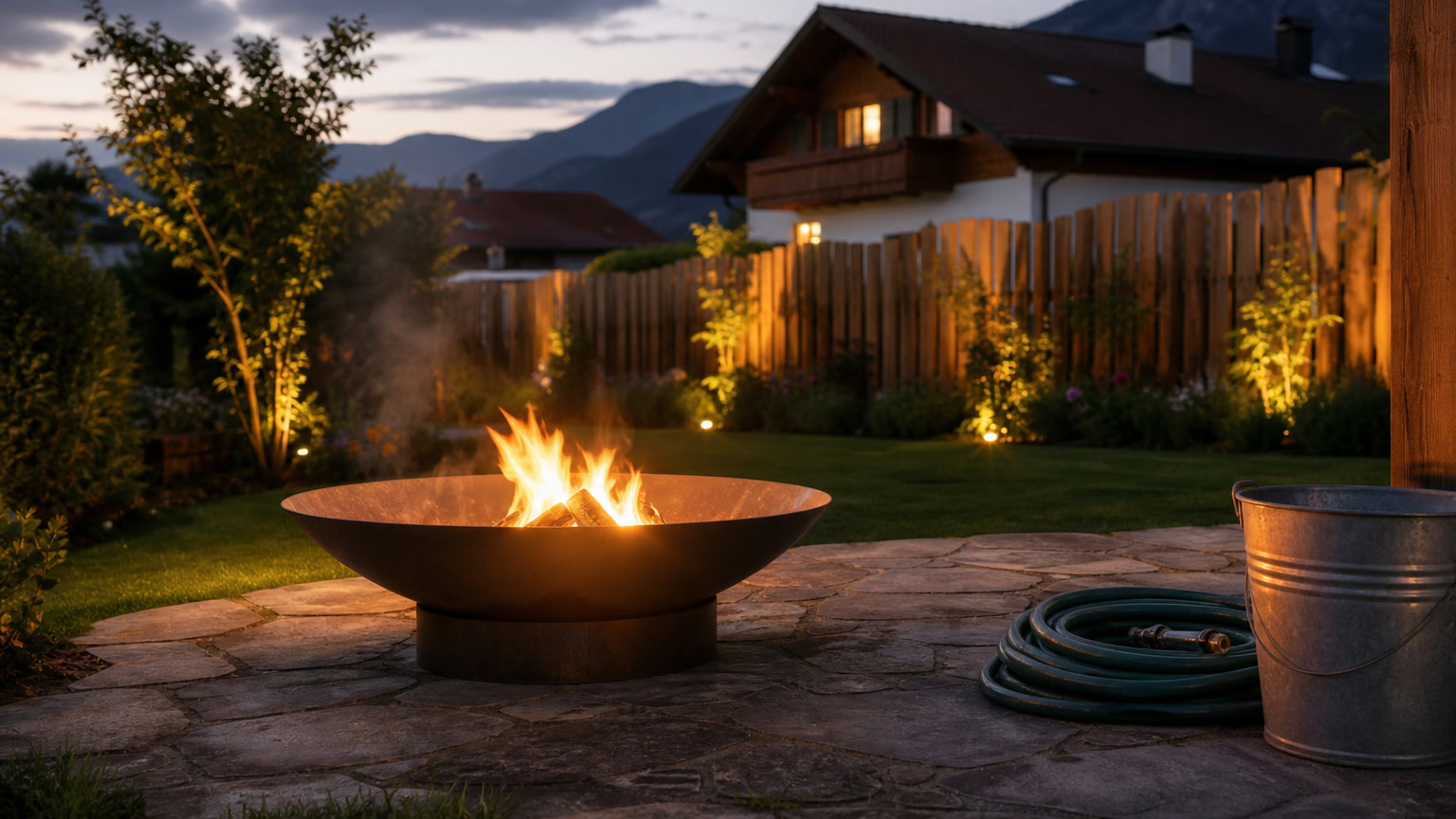 Feuerschale verursacht Brand beim Nachbarn: Zahlt die Haftpflicht in Österreich?