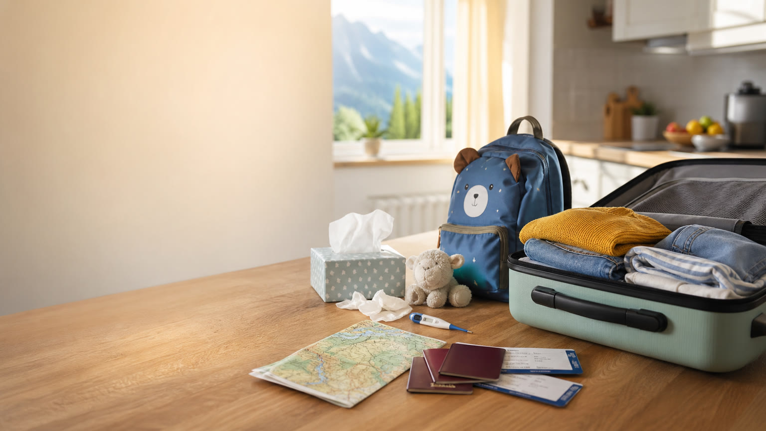 Kind wird vor dem Urlaub krank: Zahlt die Reiserücktrittsversicherung in Österreich?