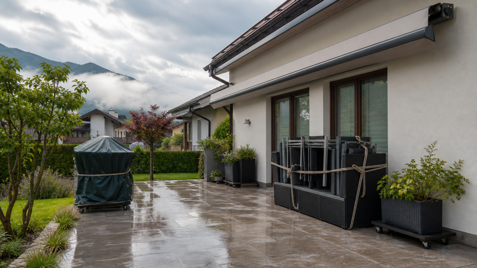 Sturmwarnung ignoriert: Zahlt die Versicherung bei Schäden rund ums Haus?