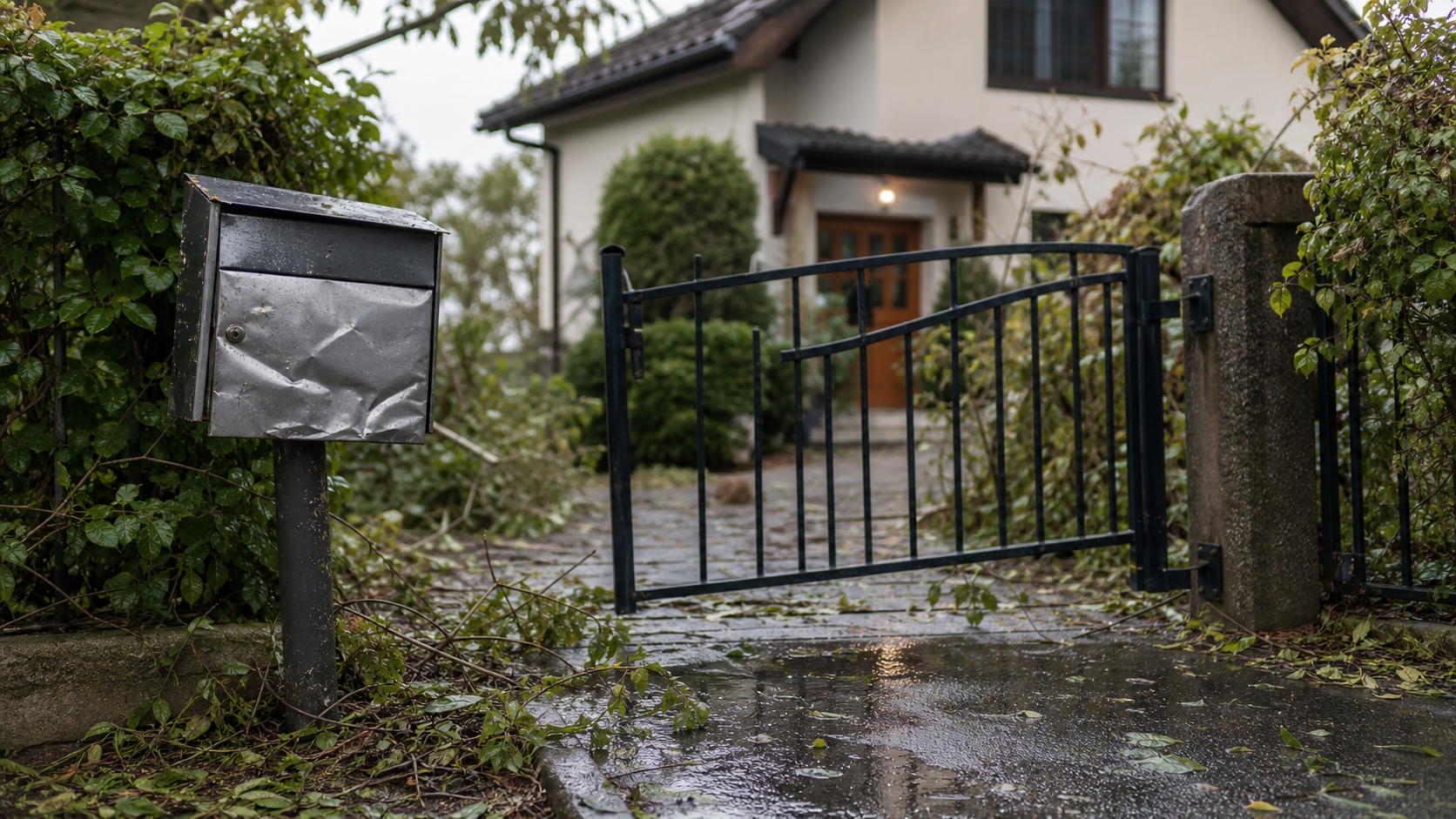 Briefkasten durch Sturm oder Hagel beschädigt: Welche Versicherung zahlt in Österreich?