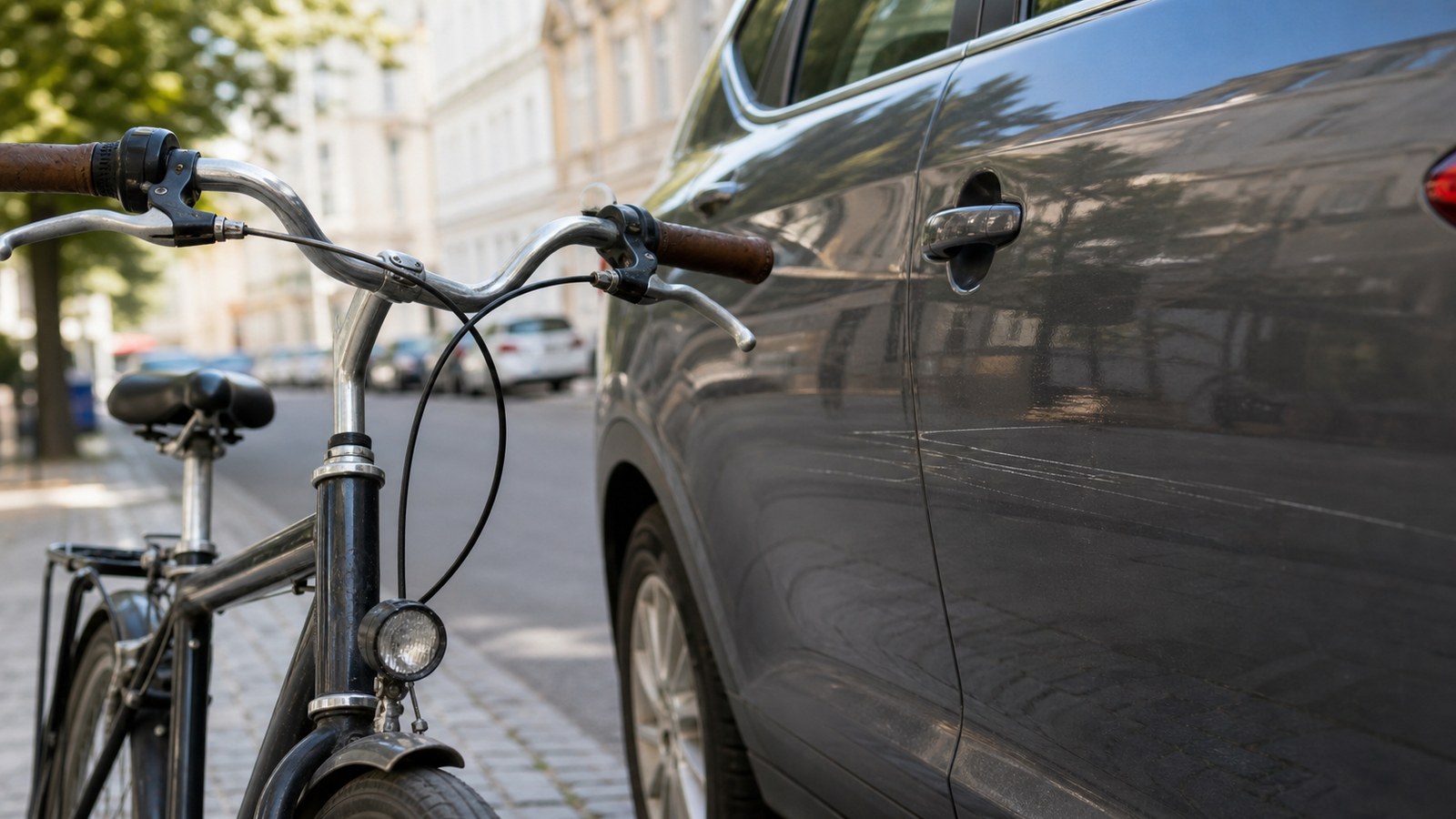 Fahrrad beschädigt geparktes Auto: Zahlt Privathaftpflicht oder Rechtsschutz in Österreich?