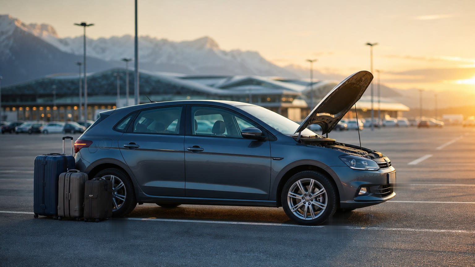 Auto startet nach dem Urlaub am Flughafenparkplatz nicht: Welche Versicherung zahlt in Österreich?