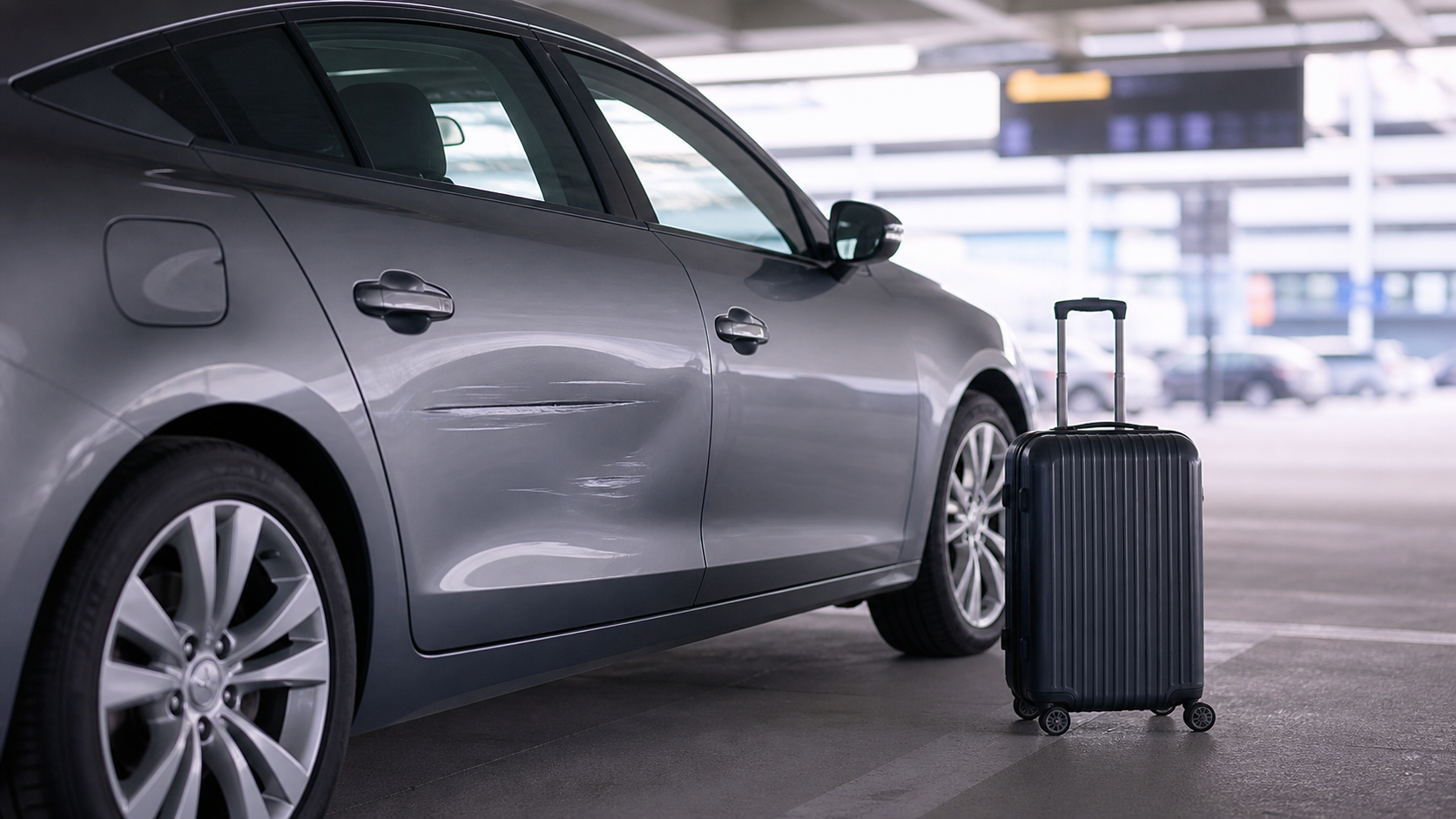 Auto am Flughafenparkplatz beschädigt: Welche Versicherung zahlt in Österreich?