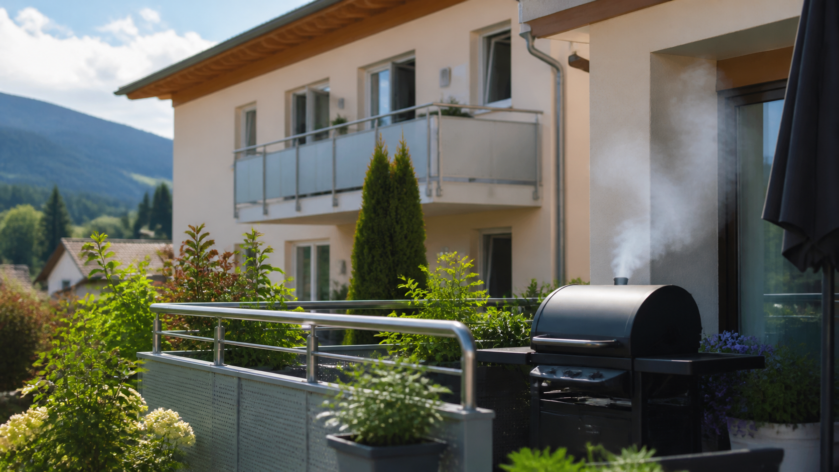 Grillrauch vom Nachbarn: Zahlt Rechtsschutz oder Haftpflicht in Österreich?