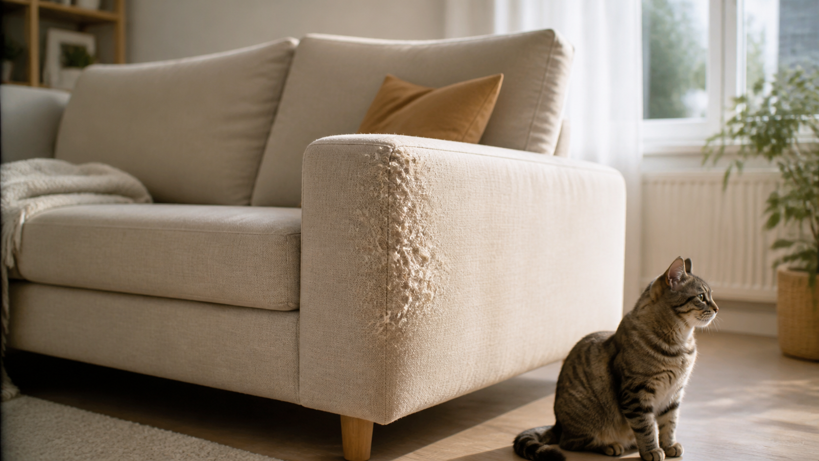 Katze zerkratzt fremdes Sofa: Zahlt Privathaftpflicht oder Haushaltsversicherung in Österreich?