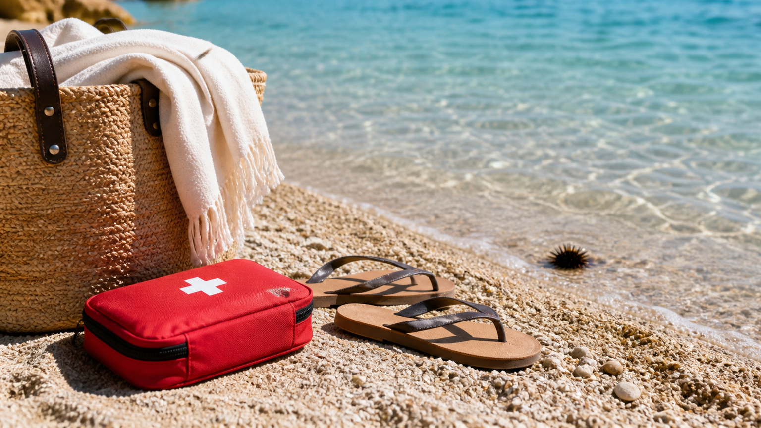 Seeigel im Urlaub getreten: Welche Versicherung zahlt in Österreich?